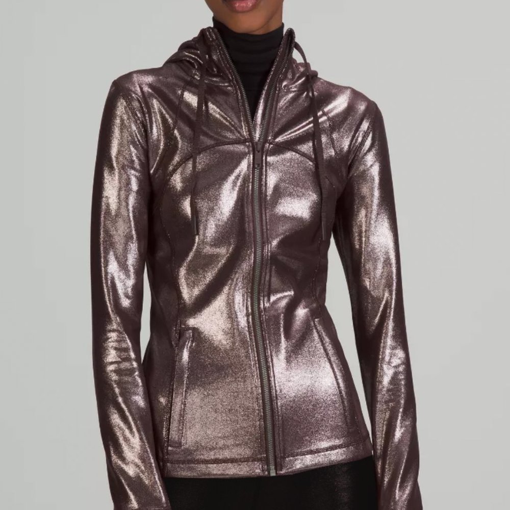 Lululemon Define Jacket Hooded - NEVER Worn - Rare Find 🔥 Shiny Material